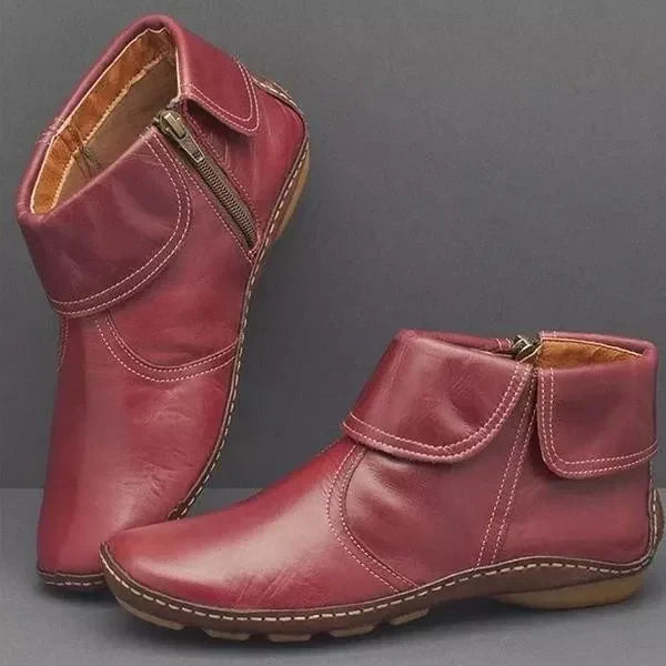 Women's Classic Non-Slip Leather Ankle Boots